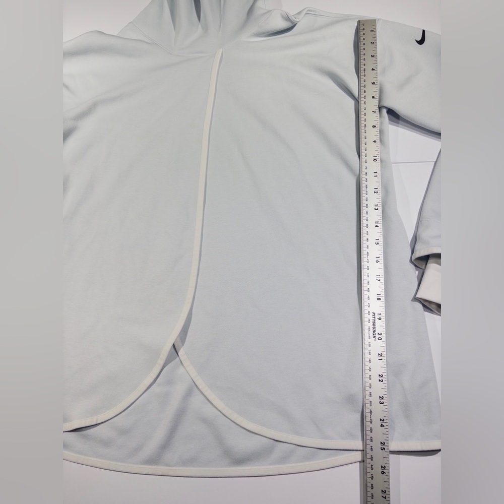Nike Dri-Fit Asymmetrical Wrap Funnel Neck Top | Size M - Picture 8 of 10
